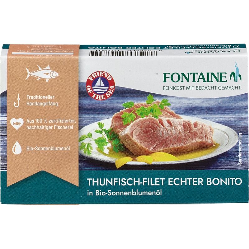 Fontaine Echter Bonito in Bio-Sonnenblumenöl - Produktbild