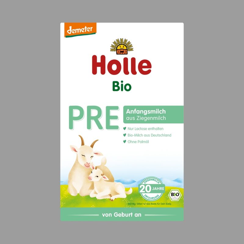 Holle  Bio-Anfangsmilch PRE aus Ziegenmilch - Produktbild