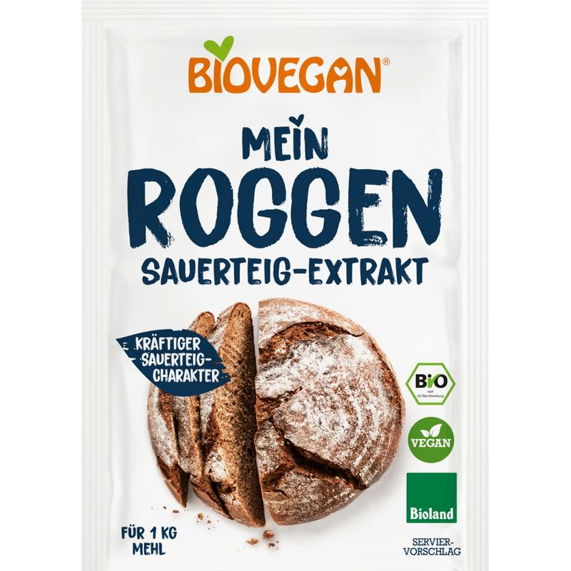 Biovegan Roggen Sauerteig Extrakt, BIO - Produktbild