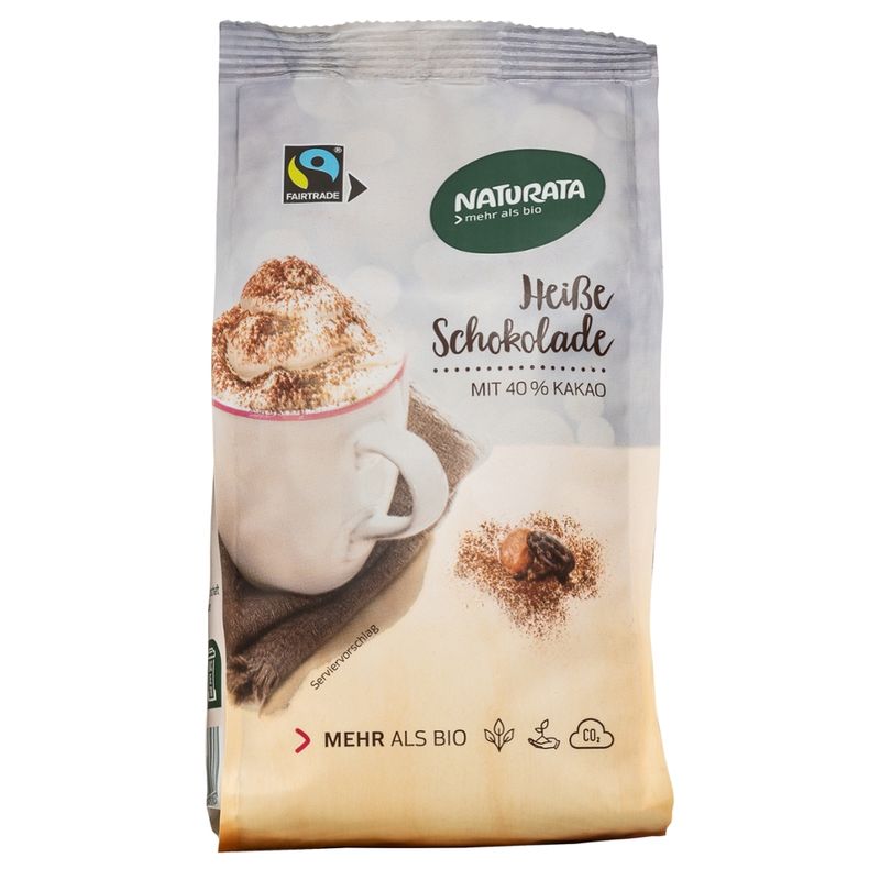 NATURATA Heiße Schokolade, Nachfüllbeutel - Produktbild