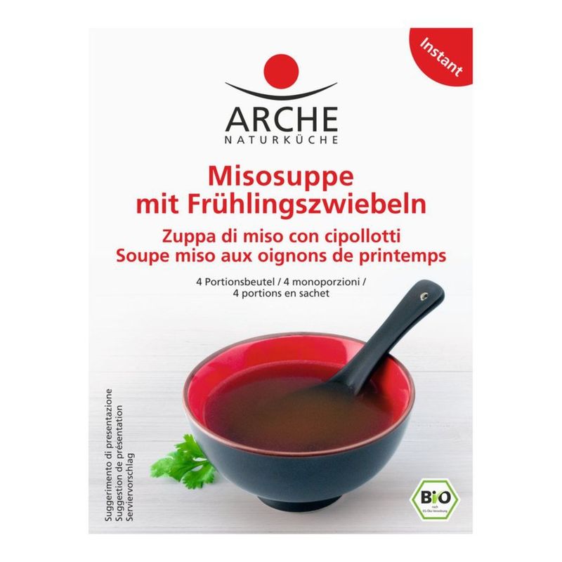 Arche Naturküche Soupe miso aux oignons de printemps - Produktbild