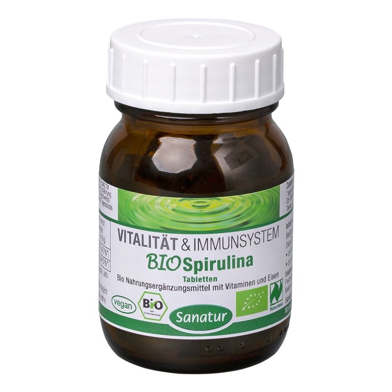 Sanatur BioSpirulina 100 Tabletten, kbA - Produktbild