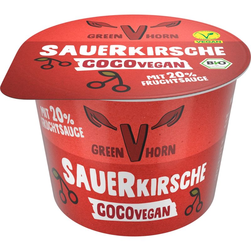Greenhorn GH Coco Vegan Sauerkirsche 250g - Produktbild