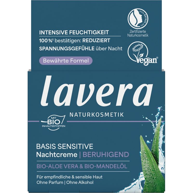 lavera Basis Sensitive Beruhigende Nachtcreme - Produktbild