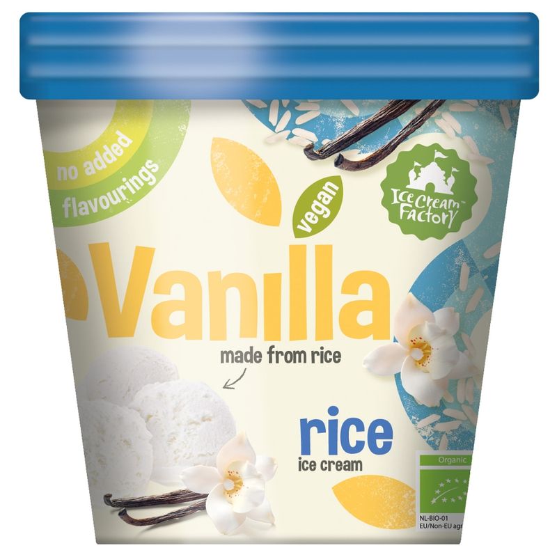 Ice Cream Factory Bourbon vanilla rice ice cream - Produktbild