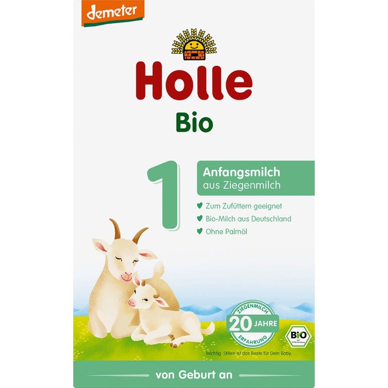 Holle  Bio-Anfangsmilch 1 aus Ziegenmilch - Produktbild