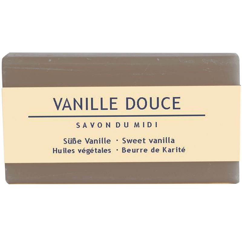 Savon du Midi Seife mit Karité Butter Vanille Douce/Süße Vanille/Sweet Vanilla 100g - Produktbild