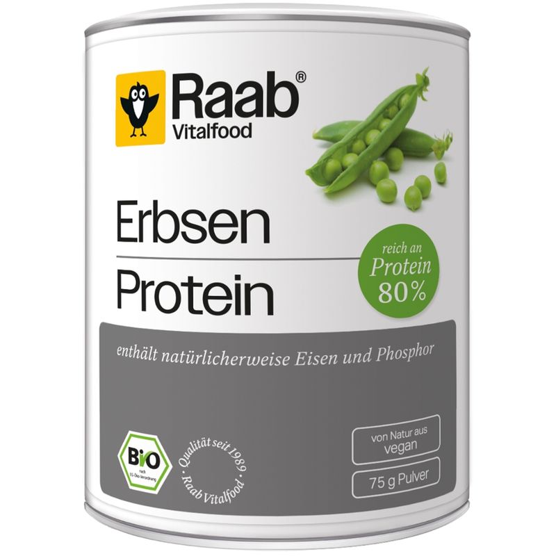 Raab Vitalfood Bio Erbsen Protein Pulver - Produktbild