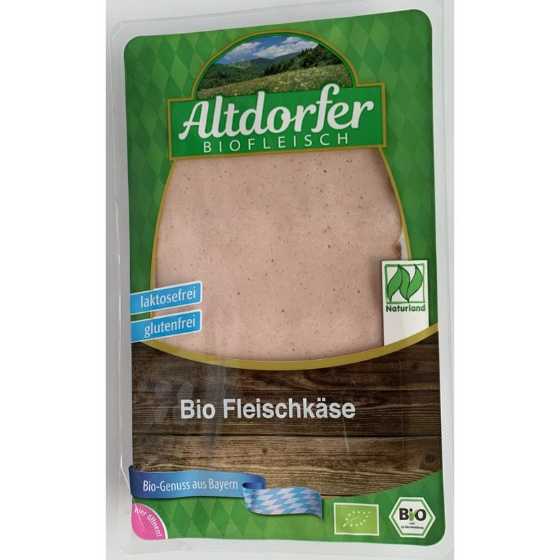 Altdorfer Biofleisch Bio Fleischkäse 70g - Produktbild