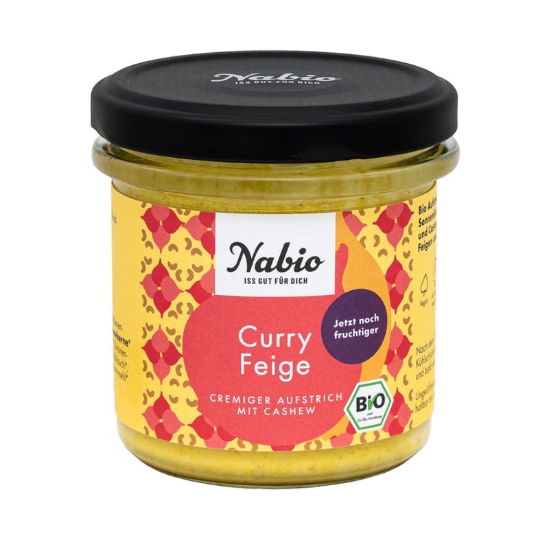 Nabio Nabio Cashew Creme Curry Feige fruchtig - Produktbild