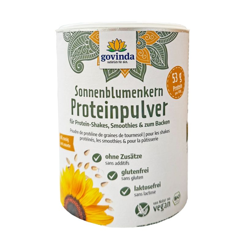 Govinda Sonnenblumenkern Proteinpulver - Produktbild