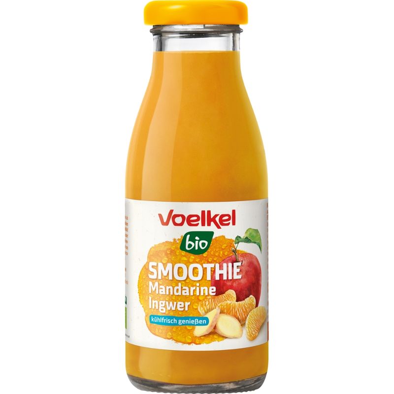 Voelkel Smoothie Mandarine Ingwer, kühlpflichtig - Produktbild