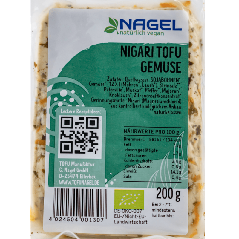 NAGEL Nigari Tofu Gemüse 200g - Produktbild