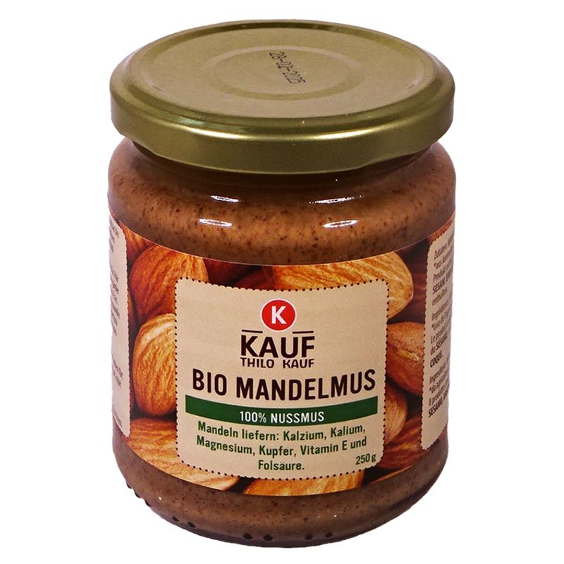 Kauf Bio-Mandelmus braun - Produktbild