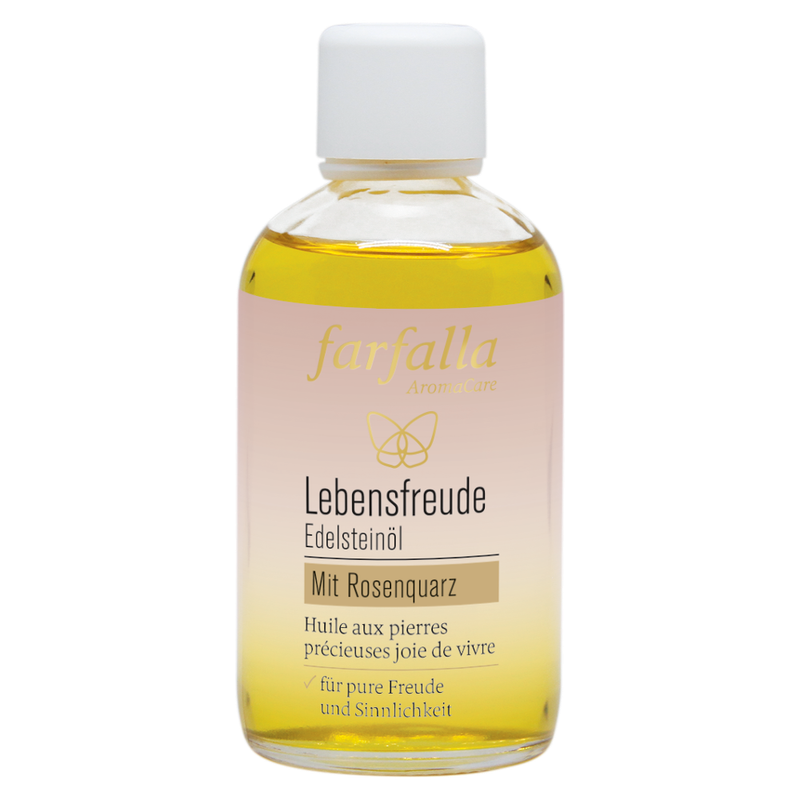 farfalla Edelsteinöl Lebensfreude 100ml - Produktbild