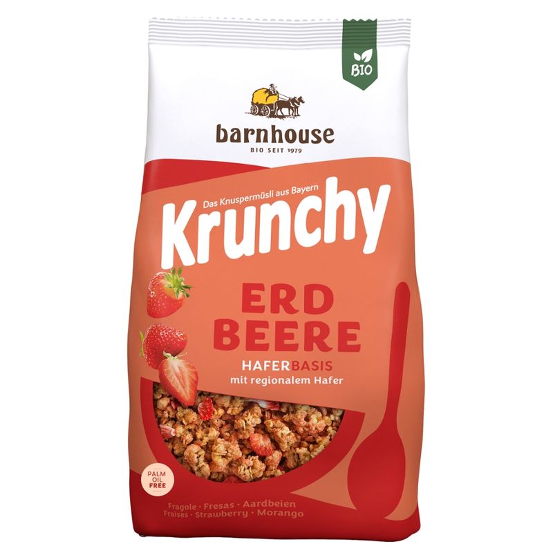 Barnhouse  Krunchy Erdbeer 1,25 kg - Produktbild
