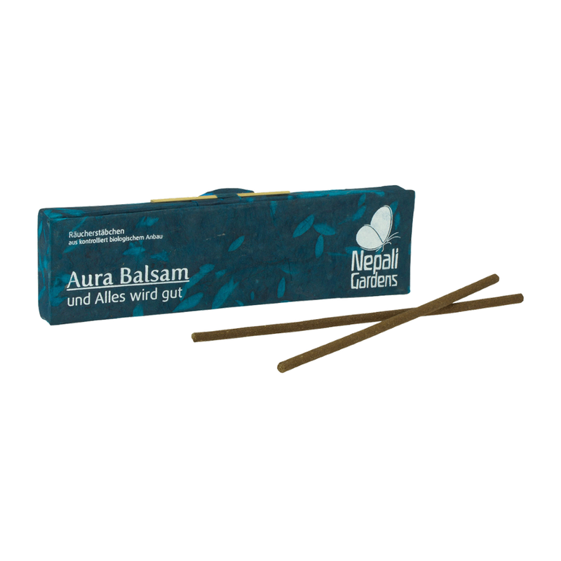 Nepali Gardens Räucherstäbchen Bio "Aura Balsam" - Produktbild