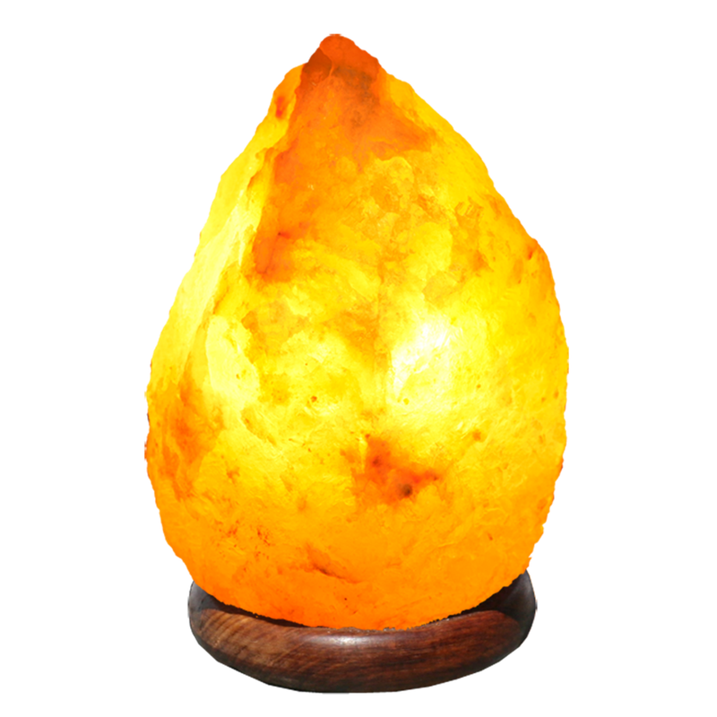 NaturGut Salzlampe 2-3 kg kg Salz Kristall Stein Salzleuchte Nachtlampe Salzkristalllampe - Natürliche Beleuchtung für entspannte Atmosphäre und verbessertes Raumklima - Produktbild