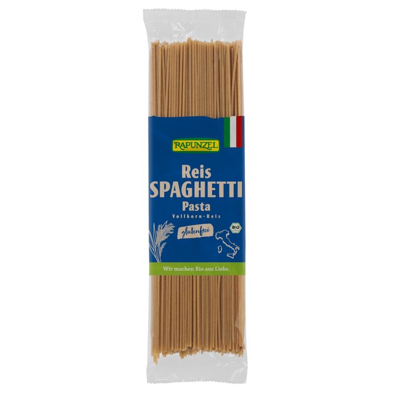 Rapunzel Reis-Spaghetti, Getreidespezialität aus Vollkorn-Reis - Produktbild