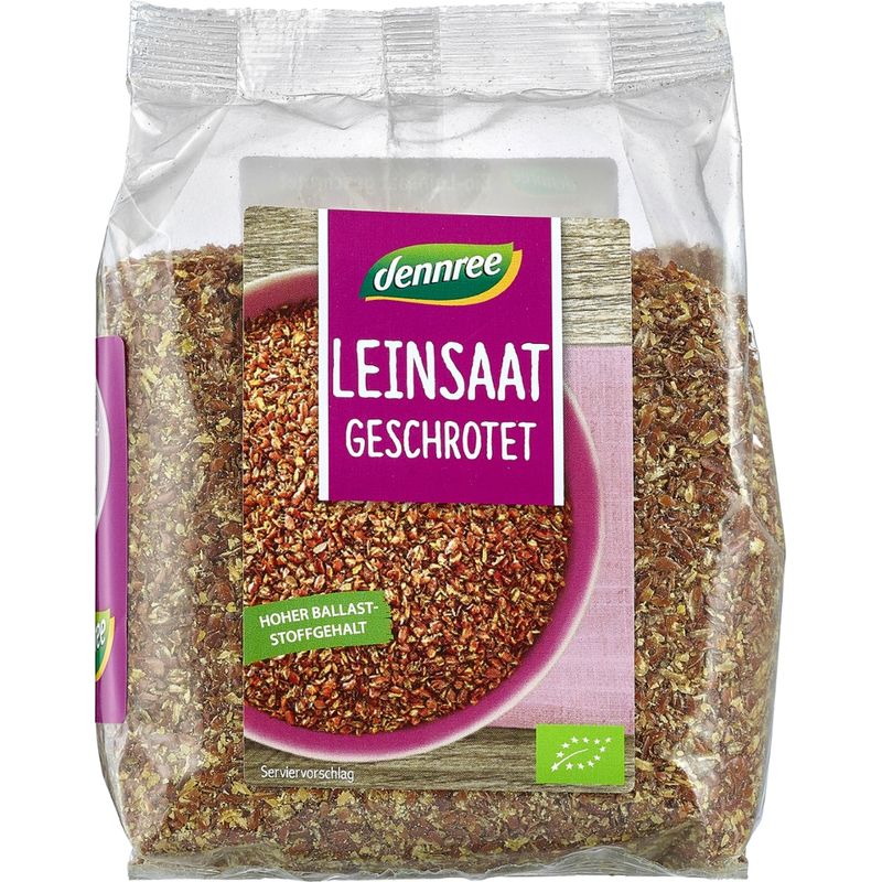 dennree Leinsaat geschrotet - Produktbild