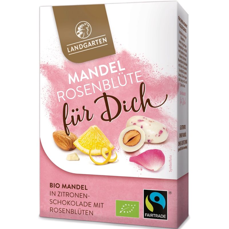 Landgarten Bio FT Mandel Rosenblüte für Dich 90g - Produktbild