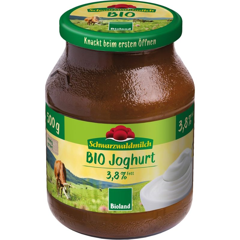 Schwarzwaldmilch BIO SWM BIO Joghurt 3,8% 6x500G GL - Produktbild