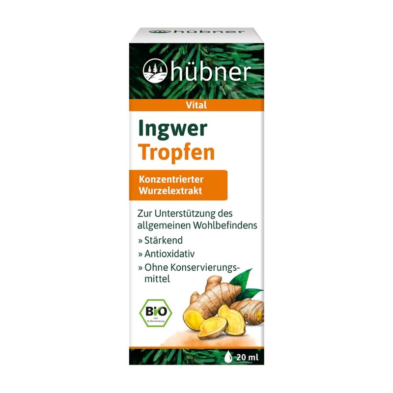 Hübner hübner® Ingwer Tropfen - Produktbild