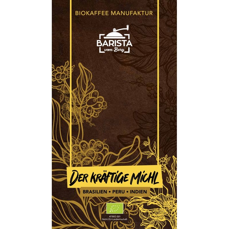 Barista vom Berg Barista vom Berg BIO Der kräftige Michl 250g - Produktbild