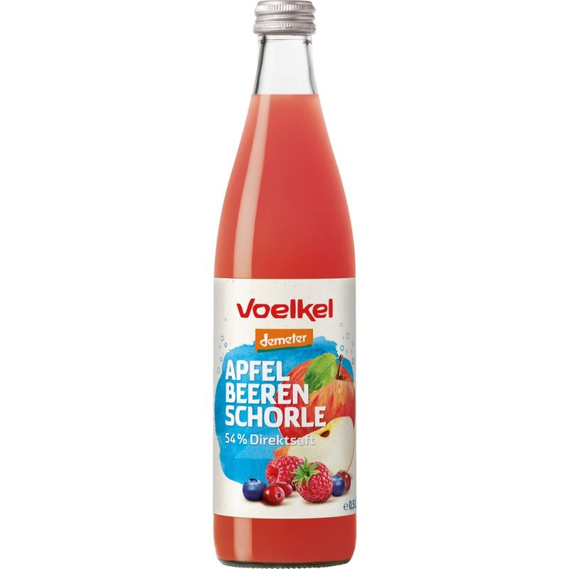 Voelkel Apfel Beeren Schorle 54% Direktsaft - Produktbild