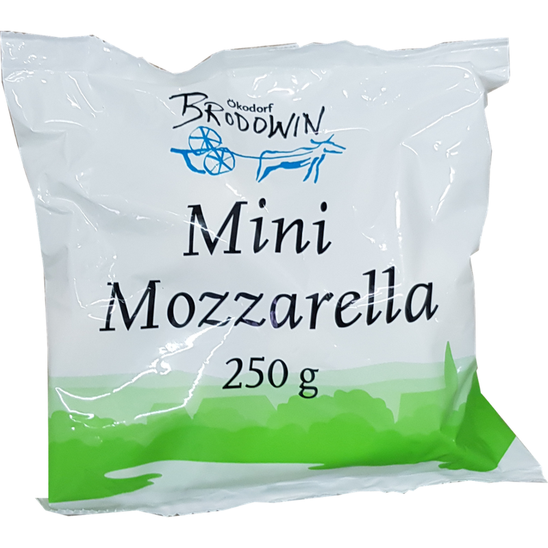 Ökodorf Brodowin BIO Mini Mozzarella Beutel - Produktbild
