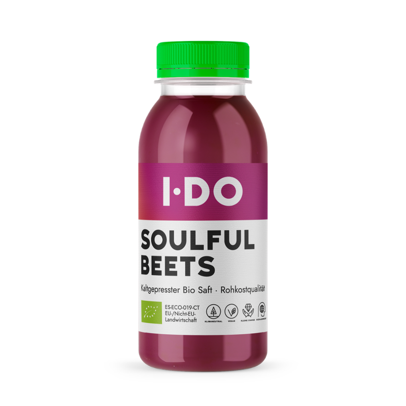 I·DO BIO Bio Soulful Beets - Kaltgepresster Rohkostsaft - Produktbild