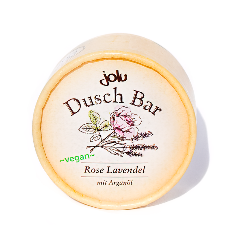 jolu Naturkosmetik Dusch Bar Rose Lavendel - Produktbild