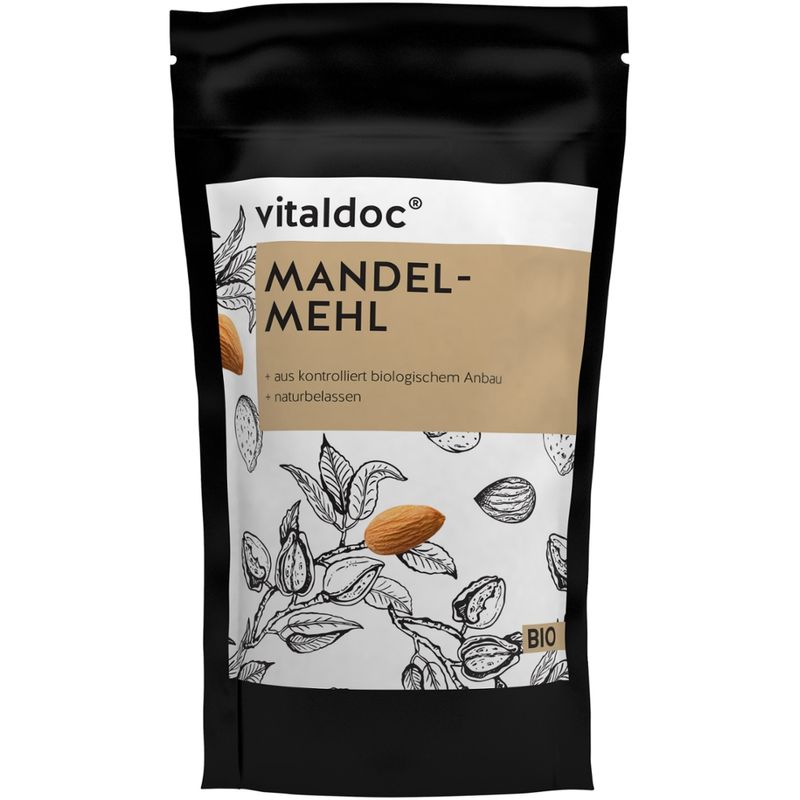 GESUND & Leben Reformqualität seit 1995 vitaldoc® BIO Mandelmehl - Produktbild