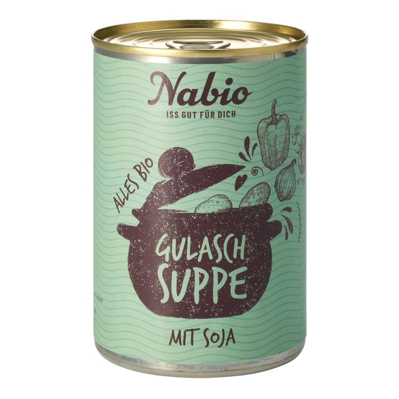 Nabio Nabio Eintopf Gulasch Suppe vegan - Produktbild