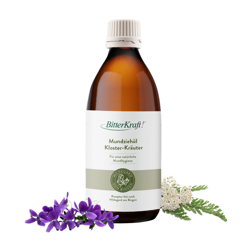 Bitterkraft Bitterkraft! Mundziehöl mit Kräutern nach Hildegard von Bingen 200ml - Produktbild