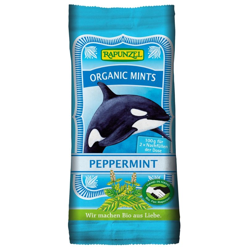Rapunzel Organic Mints Peppermint HIH Nachfüllbeutel - Produktbild