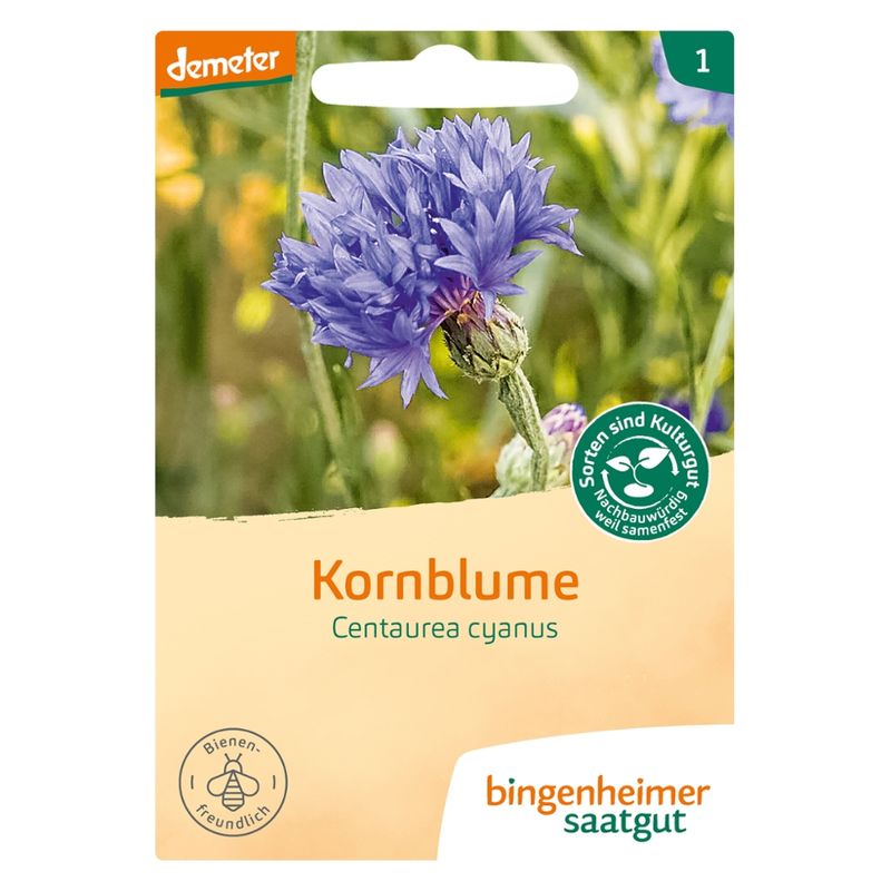 Bingenheimer Saatgut Kornblume - Blumen (Saatgut) - Produktbild