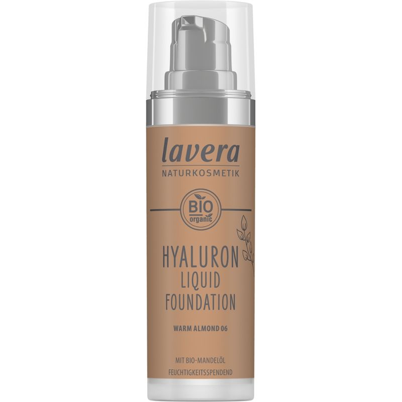 lavera Hyaluron Liquid Foundation -Warm Almond 06- - Produktbild