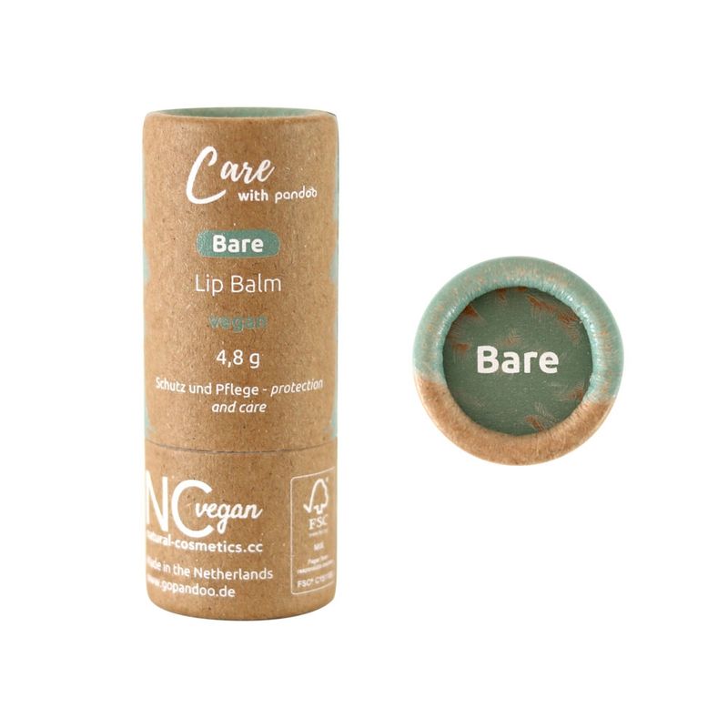 pandoo Lippenbalsam Bare, 4,8g, vegan - Produktbild