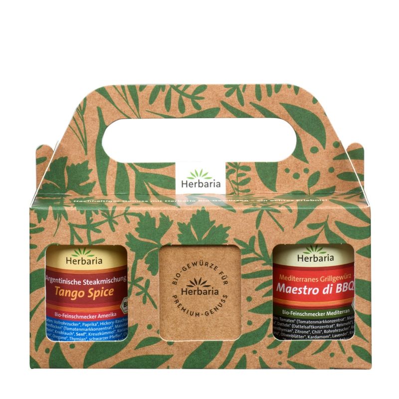 HERBARIA Gewürze Geschenkset Grillen bio - Produktbild