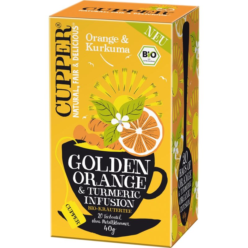 Cupper Golden Orange & Turmeric - Produktbild