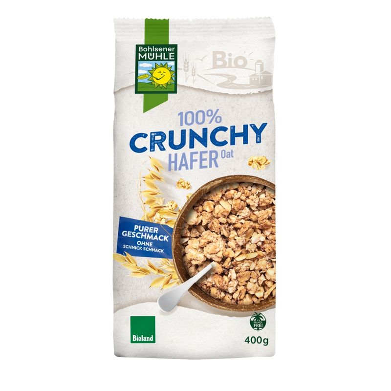 Bohlsener Mühle 100% Hafer Crunchy - Produktbild