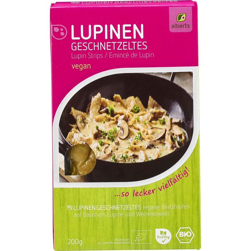 Alberts Lupinen Geschnetzeltes - Produktbild