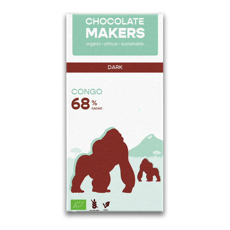 Chocolatemakers Kongo Pur 68% - Produktbild