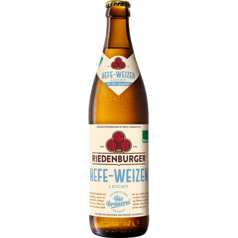 Riedenburger Brauhaus Riedenburger Hefe-Weizen Leicht - Produktbild