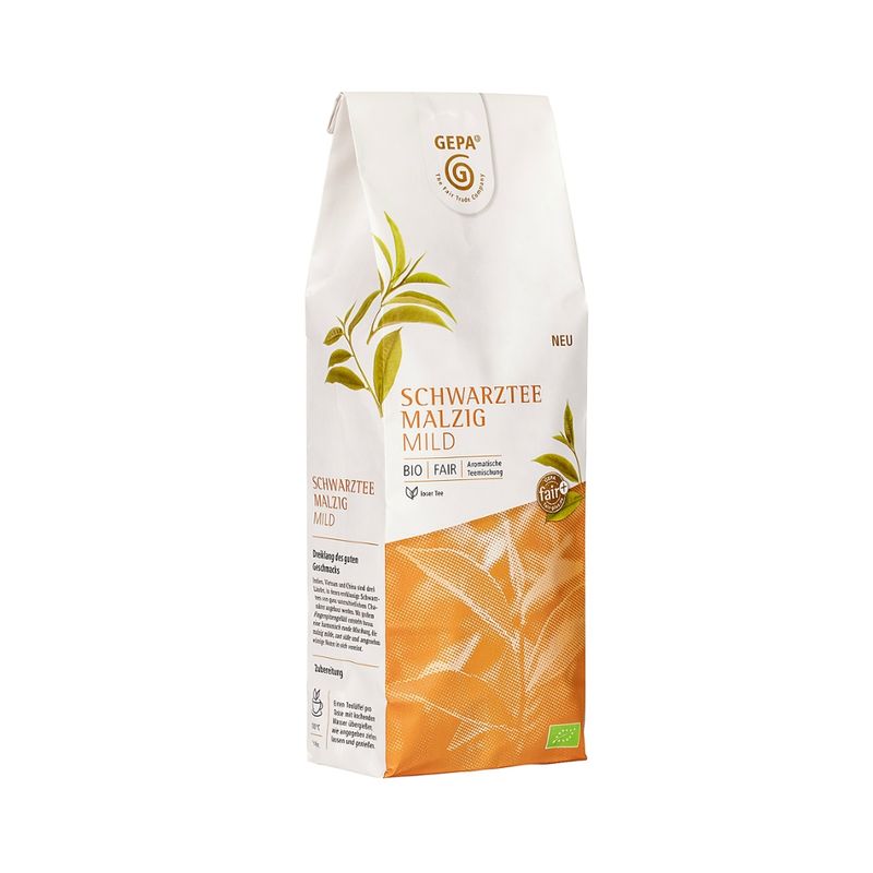 GEPA - The Fair Trade Company Schwarztee Mischung Malzig Mild  lose - Produktbild