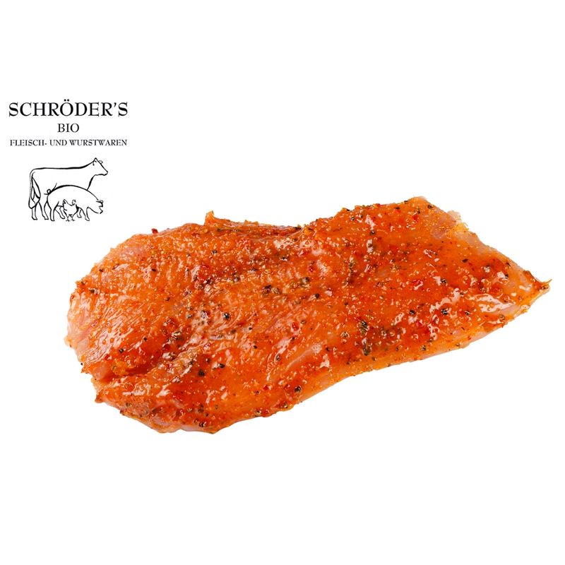 Schröder's Bio Fleisch- und Wurstwaren Putenbrustschnitzel Mexiko 1x180 g - Produktbild