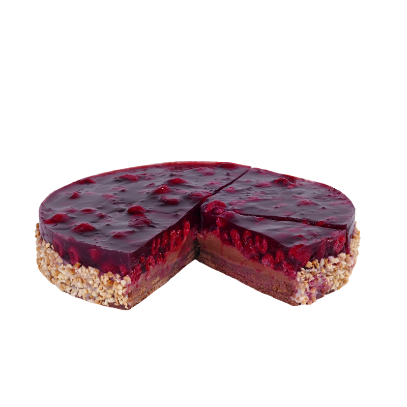 Biokonditorei & Bäckerei Bucheckchen Bio Himbeergelee Torte vegan - Produktbild