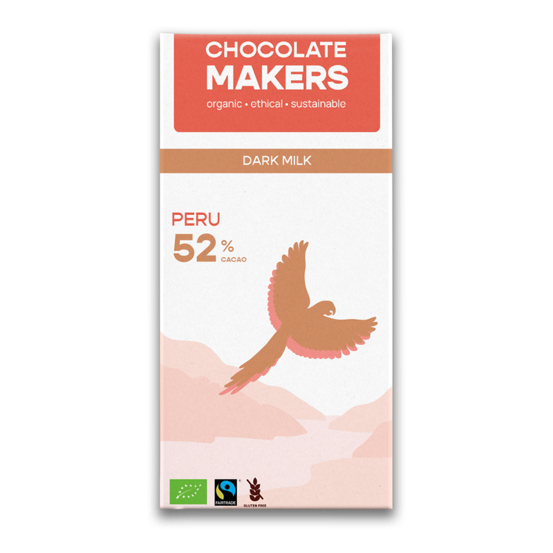 Chocolatemakers Peru Dunkle Milch 52% - Produktbild