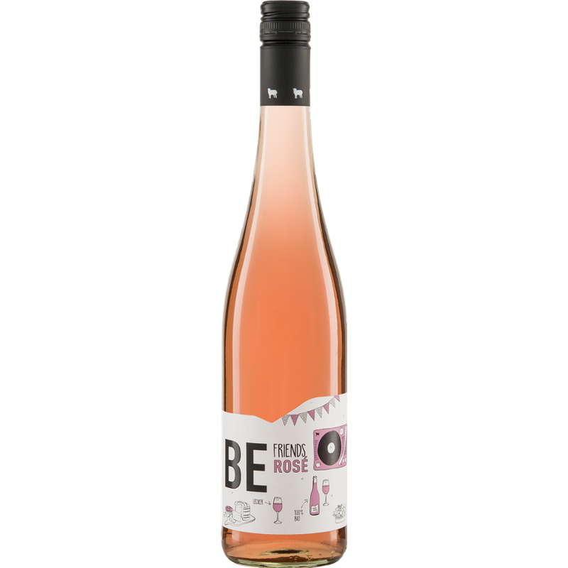 Riegel Erzeugermarken BE FRIENDS ROSÉ Cuvée QW Schäfer-Heinrich - Produktbild